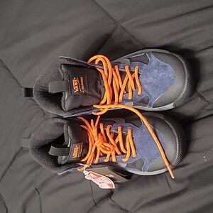 VANS UltraRange Exo Hi MTE-1 Dress Blues Black Orange